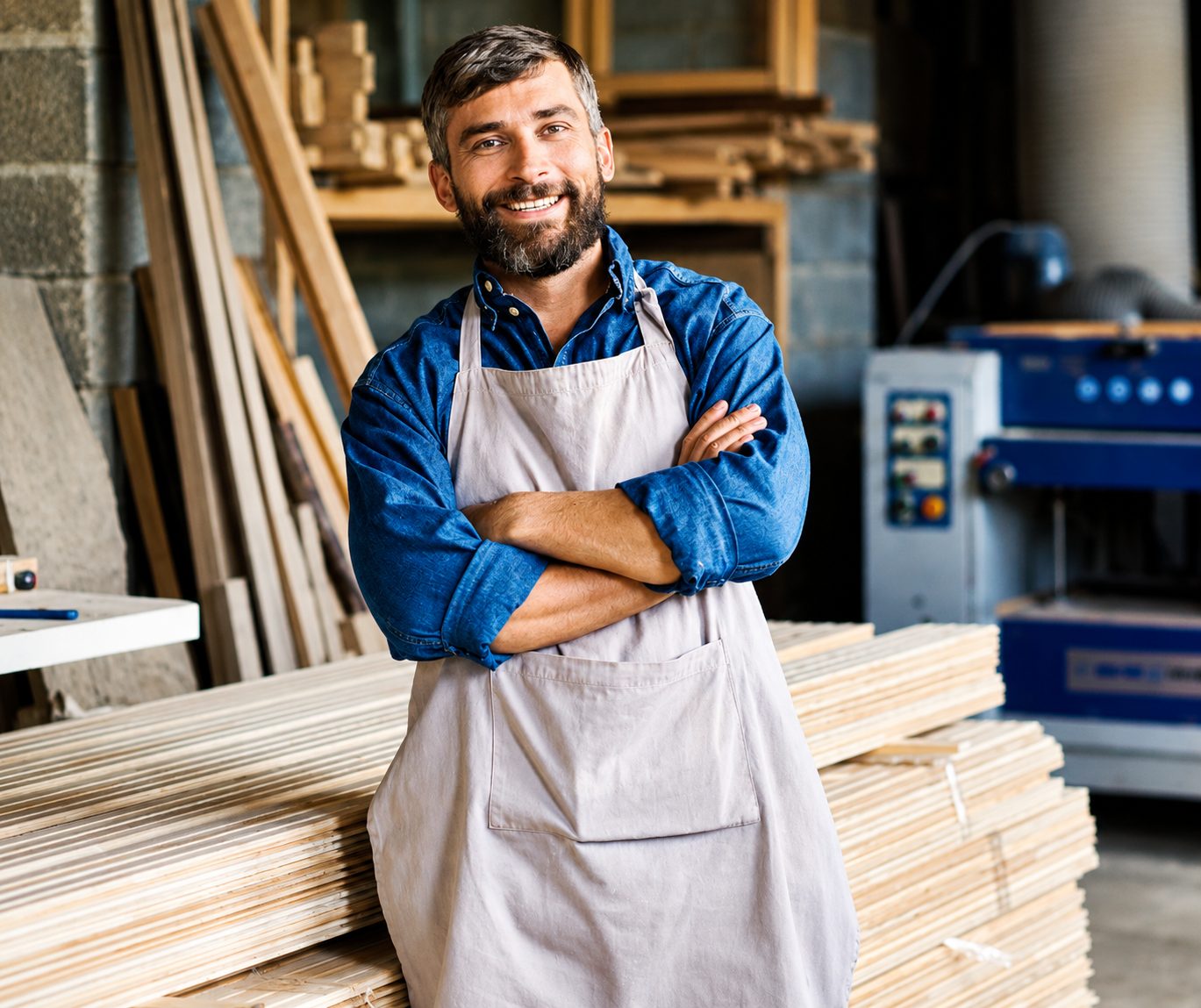 A Tomorrowland craftsman at work